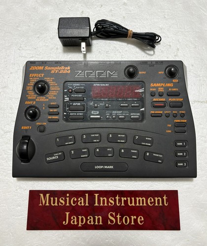 Zoom 224 sampletrak sampler - zoom, st-224
