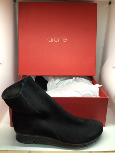 Arca padaro nubuck noir lactae - nubuck,