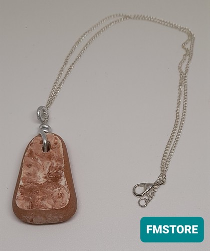Collana artigianale con - collana,
