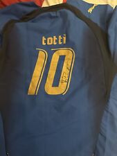Maglia calcio Totti Autografata