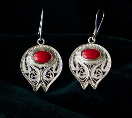 Orecchini argento pregiato - argento,