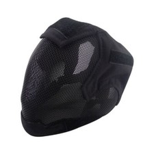 Maschera V6 nera softair