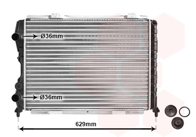 Radiatore acqua per alfa romeo - acqua,