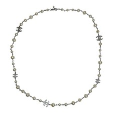 Collana catena strass perle