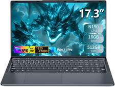 17.3 Pollici PC Portatile 16GB