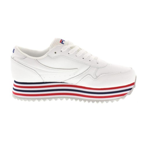 Fila orbit zeppa stripe bianco - orbit,