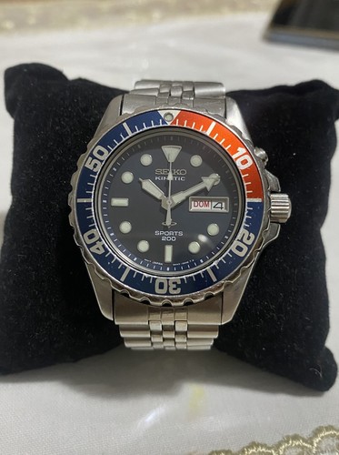 Seiko sports 200 kinetic - 200, pepsi