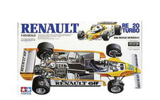 TAMIYA  12033 RENAULT RE 20 TURBO F1 GP  1979 1/12 FORMULA UNO SCALE MODEL KIT