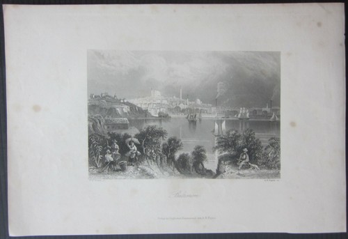 1845ca baltimore original - 1845ca, map