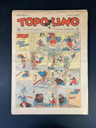 Topolino giornale 1949 - giornale,