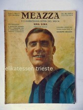 CALCIO Giuseppe MEAZZA rivista 1933 1934 Inter Ambrosiana