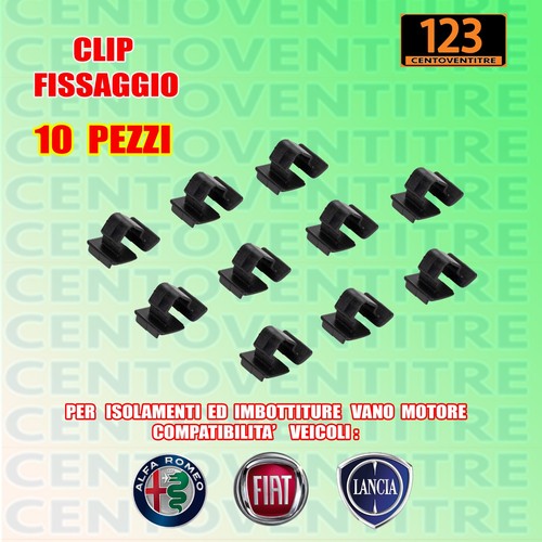 Pezzi clip molletta - 10,
