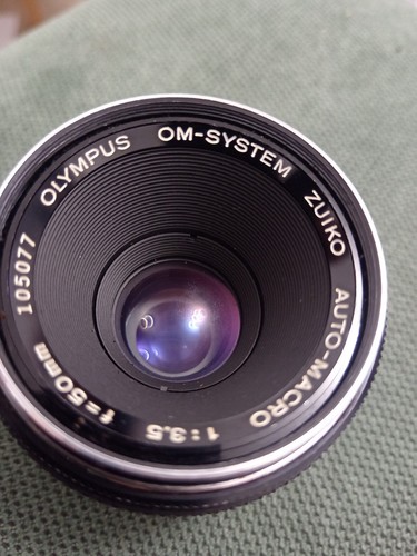 Olympus macro zuiko 50mm 5 - macro, f3.5