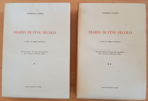 Diario fine secolo due - di, secolo,