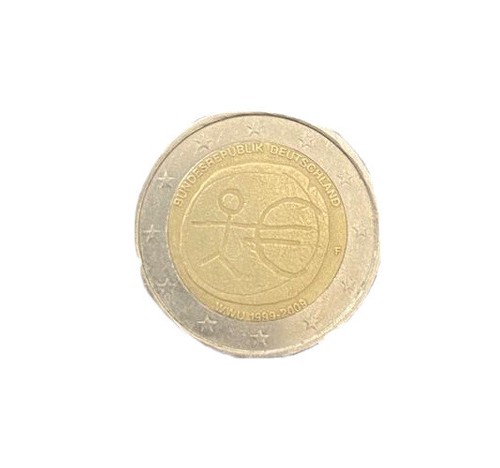 Moneta euro rara francese - moneta,