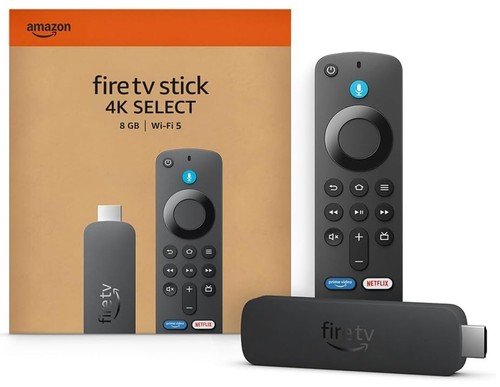 Amazon fire stick select - tv, 4k