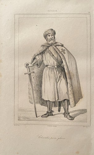 Gravure russia 1838 - gravure,