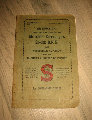 Notice mode emploi ancienne - d'emploi,