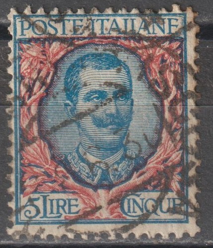 Italia regno 1901 floreale - italia,