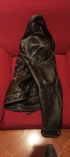 Giacca motociclista stile - giacca,