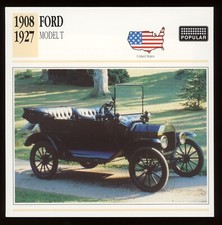 Scheda auto d'epoca Ford Model