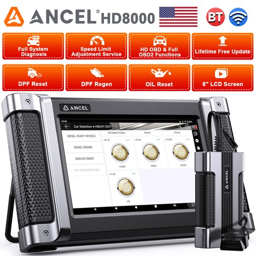 Ancel hd8000 heavy duty truck - ancel,
