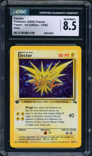 Cgc mint zapdos 1 - cgc,