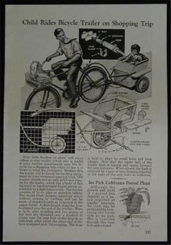 Rimorchio bicicletta 1943