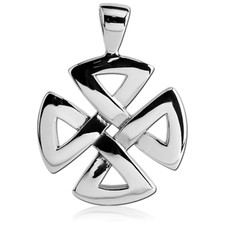 Collana ciondolo nodo celtico