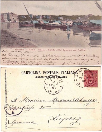 Anzio roma veduta - roma,