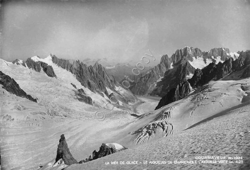 Cartolina courmayeur mer - courmayeur, de