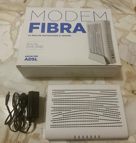 Módem router fibra - router, d-link