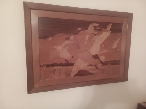 Intarsio legno arte - arte, 33