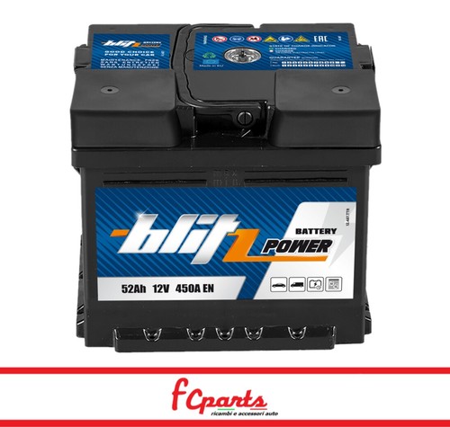Batteria auto 52ah 450a - auto,