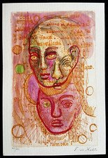 Frida Kahlo Litografia COA