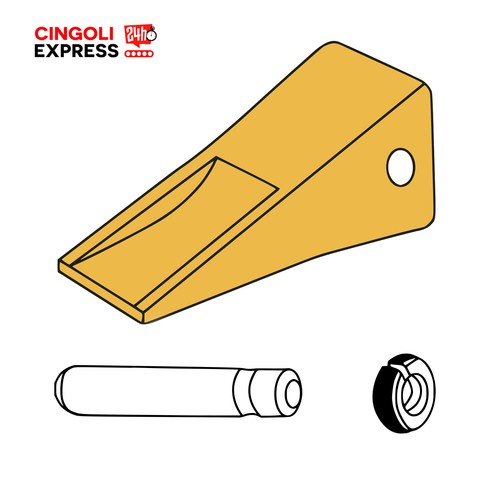 Dente per benne - e355, a