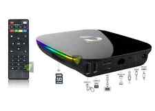 SMART BOX TV ANDROID PIE 12.0 Q-PLUS RAM 8GB + 64GB 8K QUAD-CORE WIFI DAZN