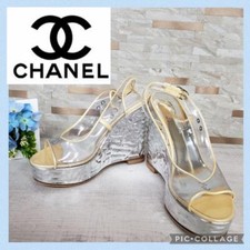 Sandali Chanel zeppa suole