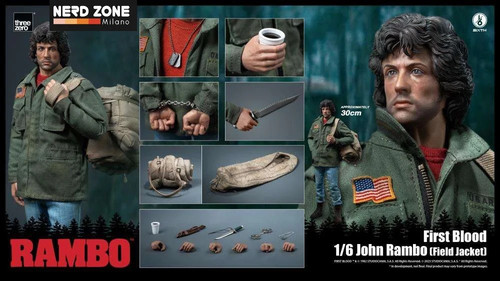 Stock threezero rambo - stock,