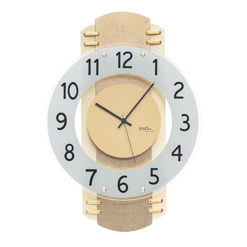 Orologio parete radio ams - da,