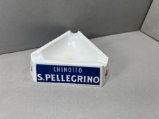 1970ca  Posacenere Melamina "S. PELLEGRINO, Aranciata, Chinotto  Rabarbaro STEA