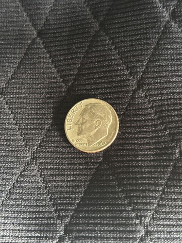 Rare 1967 one dime excellent - 1967, dime,