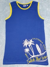 Canotta Blukids blu con bordi gialli, per bambino 13/14 anni