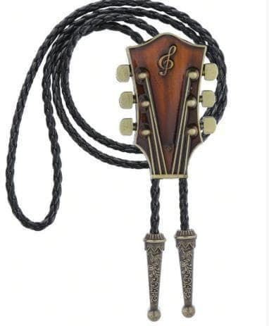 Collana cravatta bolo bronzo