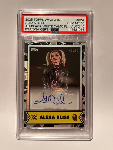 Autografo topps 2025 wwe - autografo,
