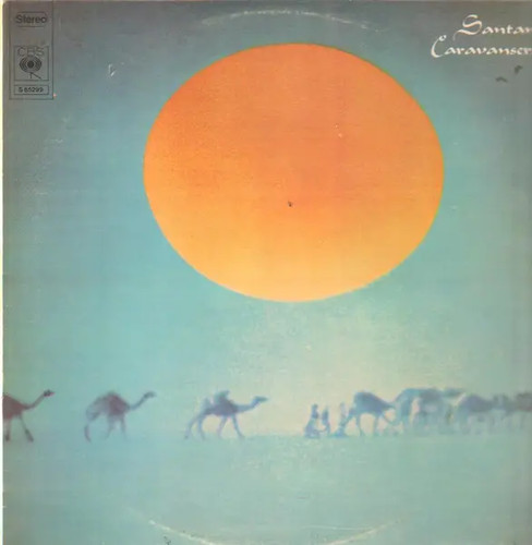 Santana caravanserai orange - santana,