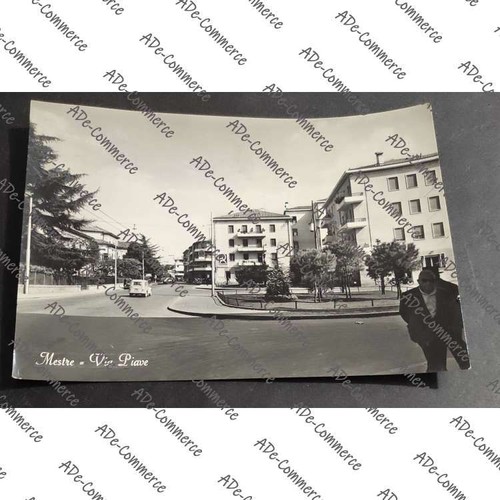 Cartolina mestre via piave - cartolina,