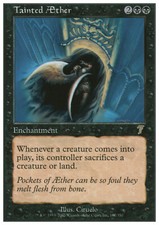 MTG TAINTED AETHER ITALIAN EXC - ETERE CORROTTO - 7TH - MAGIC