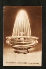 CARTOLINA - INDUSTRIA ITALIANA FONTANE LUMINOSE - MILANO