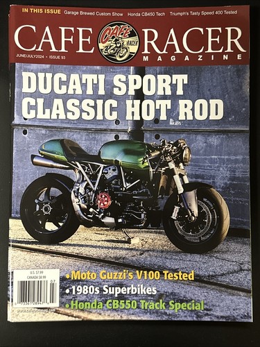 Cafe racer magazine issue - magazine, 93